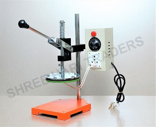 Shreehari Orange Aluminium Cap Foil Sealing Machine for Plastic Bottle, 220 V., Packaging Type: Foil Sealer