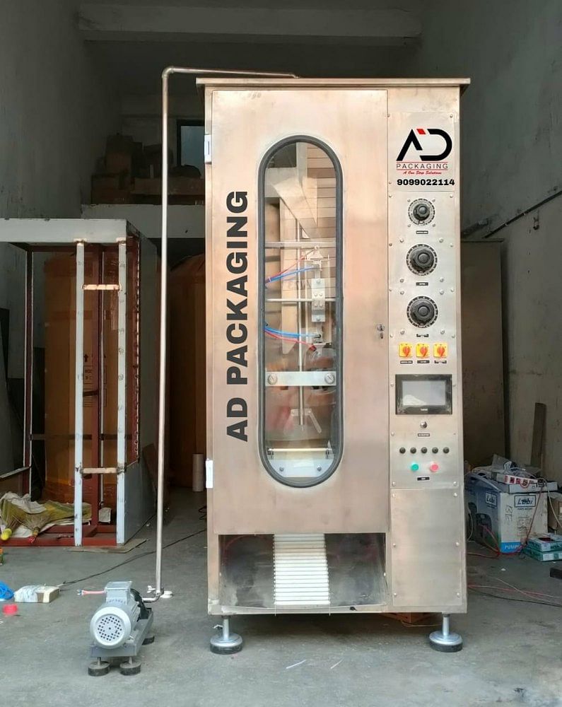 Side Automatic Single Head Edible Oil Pouch Packing Machine, Capacity: 900PPH