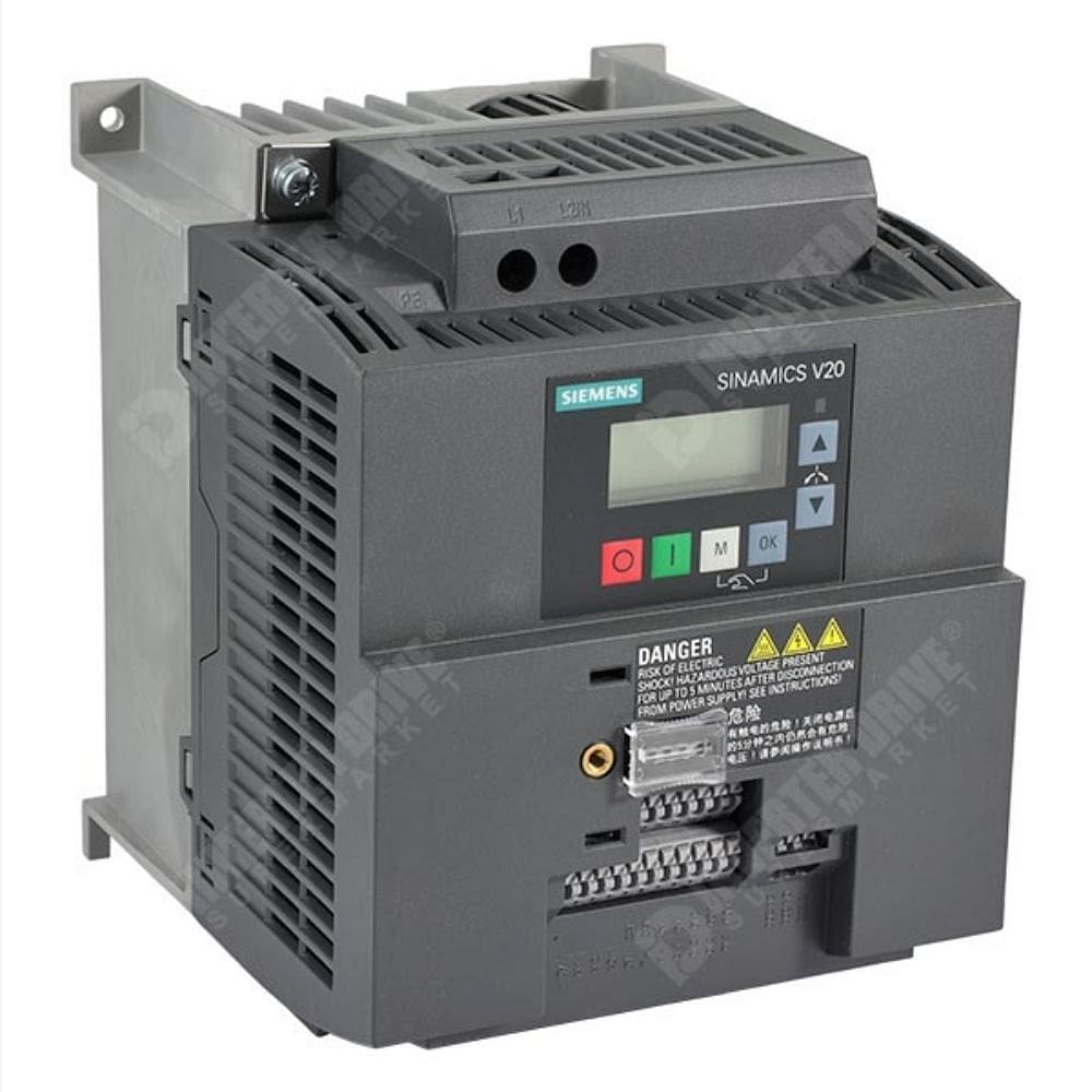 Siemens Sinamics V20, 3-Phase AC Drive, 0.37 kW to 30 kW