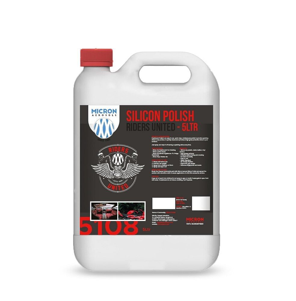 Silicon Polish for Cars and Bikes - 5Ltr