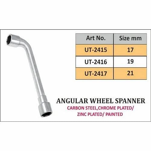 Silver Angular Wheel Spanner