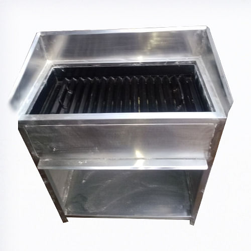 Silver Barbecue Stand