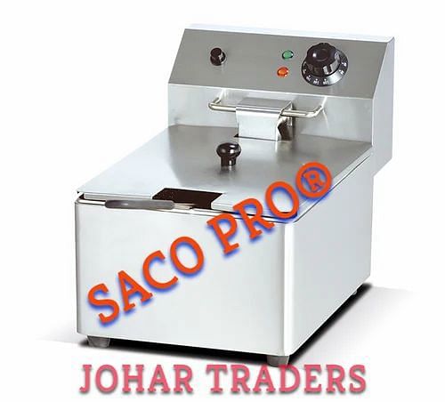 Silver Deep Fryer SS 6Ltr Heavy