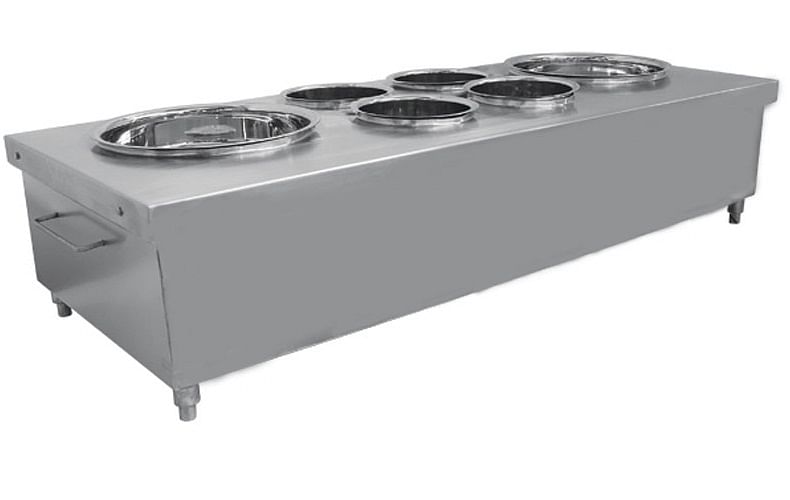 Silver Hot Case Bain Marie