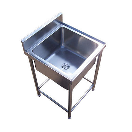 Silver Stainless Steel Single Sink