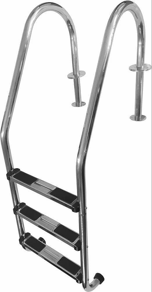 Silver Stainless Steel Swimming Pool Ladder