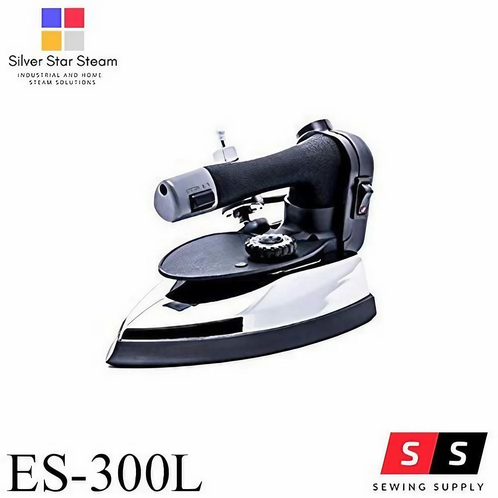 Silver Star ES-300L Gravity Feed Steam Iron 1300W