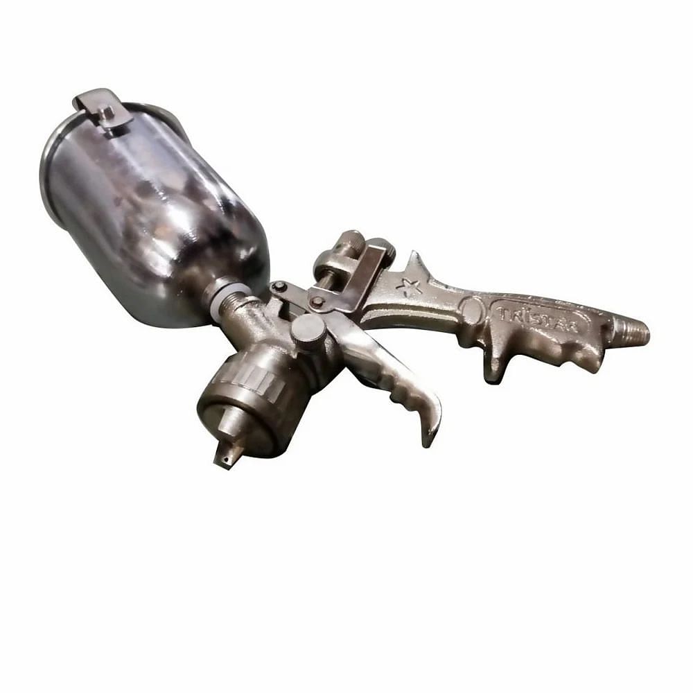 Silver USA India Spray Gun 1/4 PINT, Nozzle Size: 0.4MM