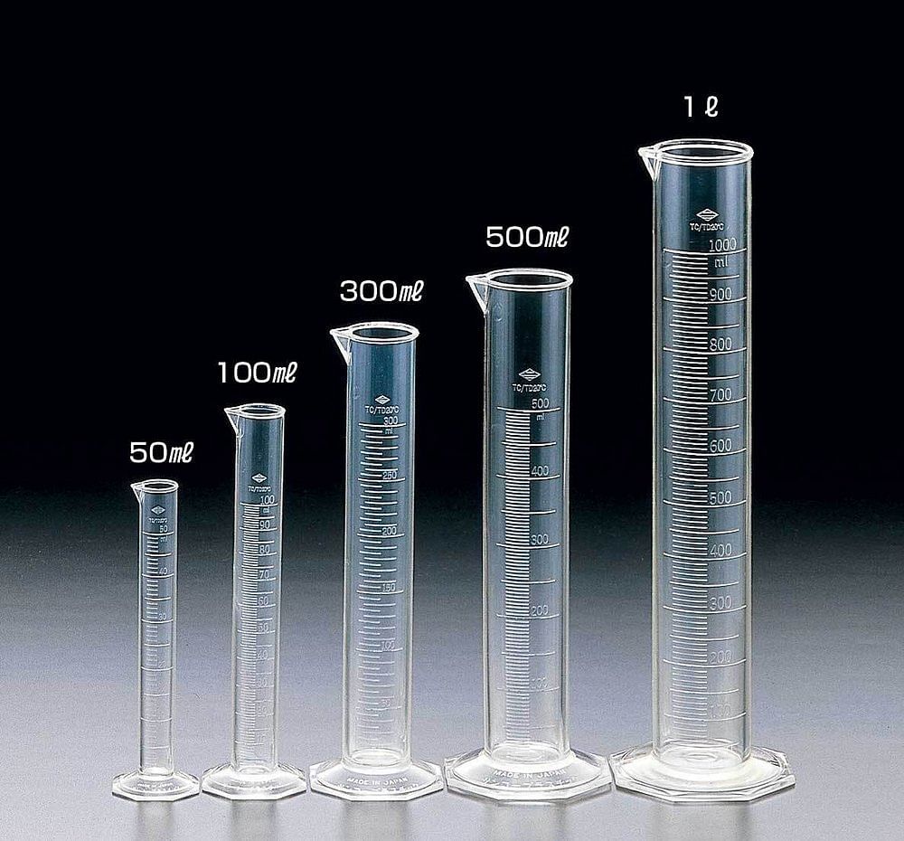 SINGHAL Cylindrical Glass Laboratory Cylinders