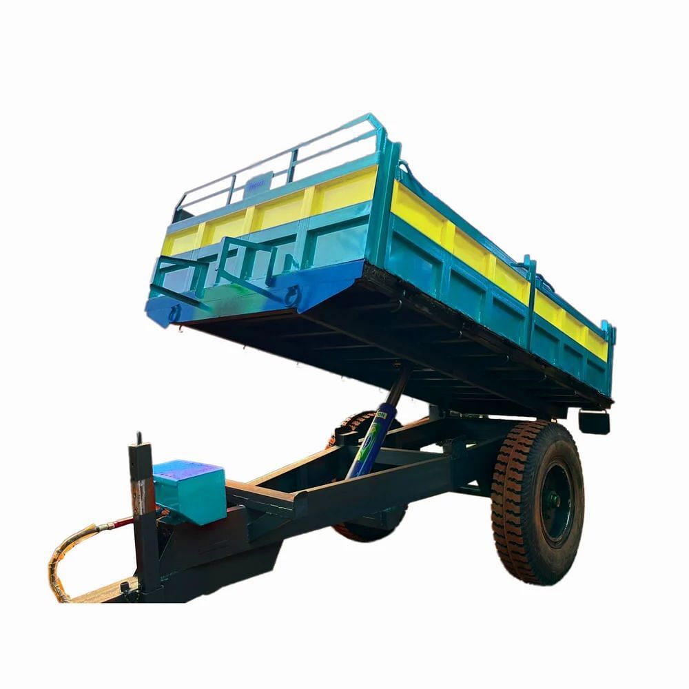 Single Axle 2 Wheel Trolley, Capacity: 250 kg