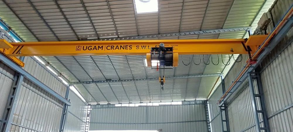 Single IS Beams Eot Crane, For Industrial