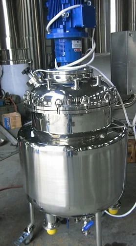 Single Or Three Phase Stainless Steel Liquid Mixing Vessel