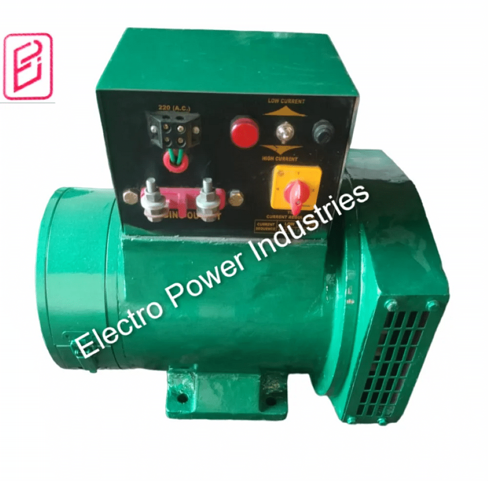 Single Phase 1500 Rpm 6.5 kVA Welding Alternator Delux, Voltage: 230V