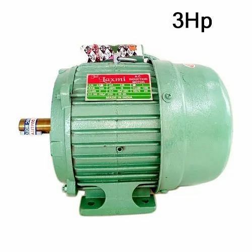 Single Phase 3 HP Electric Motor, 1000-1500 RPM