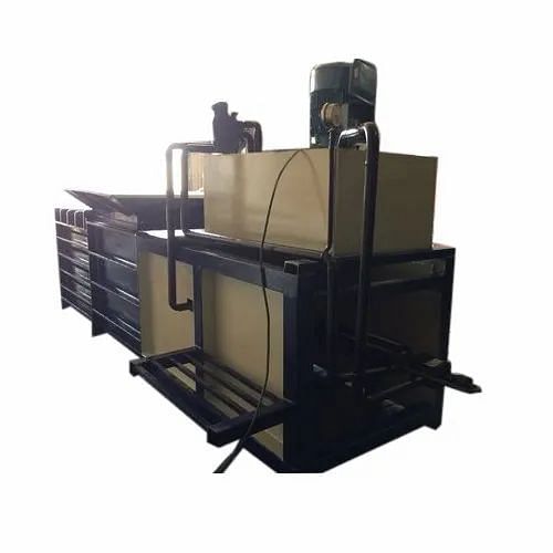 Single Phase 30-60 ton Horizontal Baling Press Machine, Automation Grade: Automatic