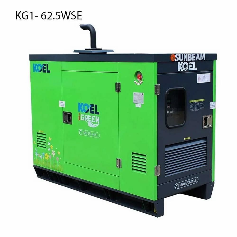 Single Phase 62.5kVA Kirloskar Koel iGreen Diesel Generator