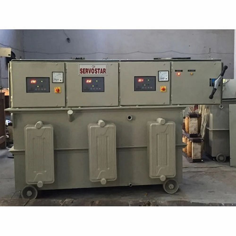 Single Phase Automatic Servo Digital Voltage Stabilizer, Floor, 300 - 460 V