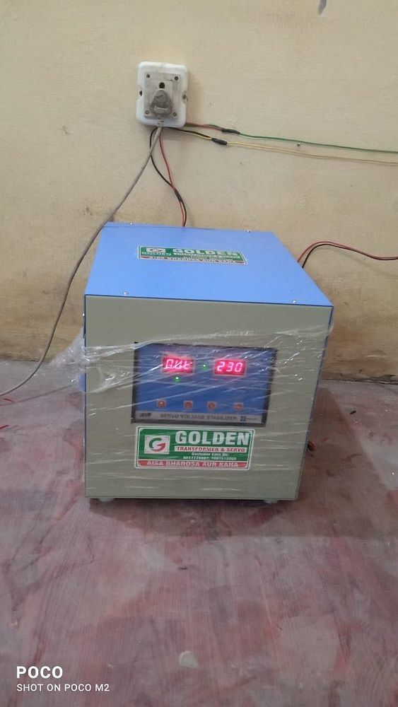 Single Phase Automatic Servo Voltage Stabilizers