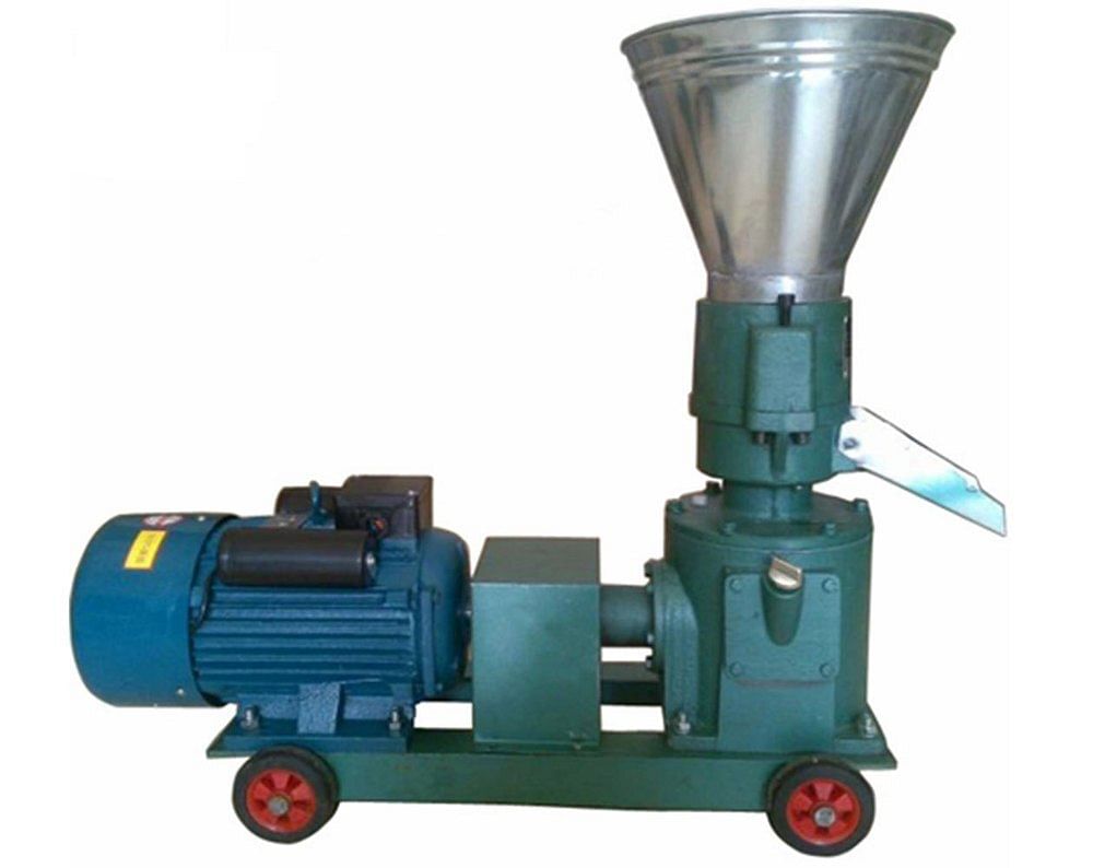 Single Phase Poultry Feed Pellet Machine, 100 kg per hr