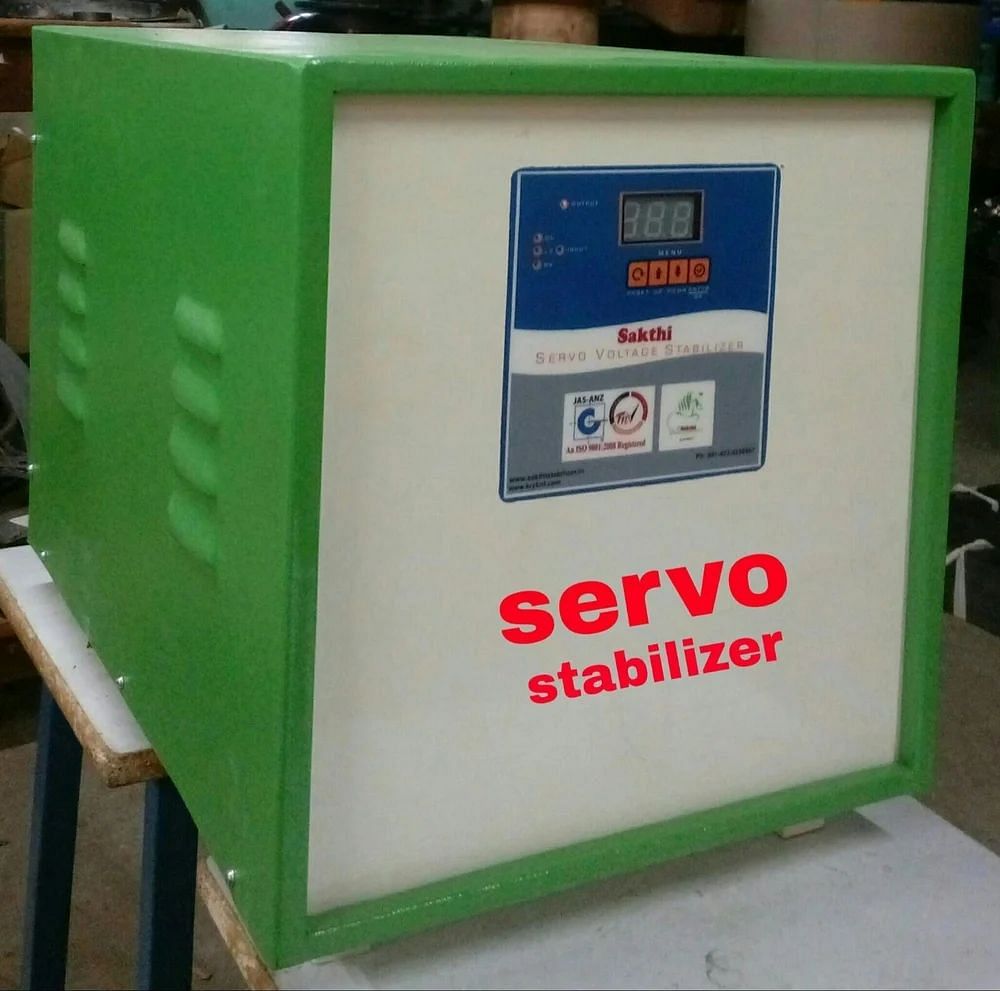 Single Phase Servo Stabilizer, For Industrial, 120 - 240 V