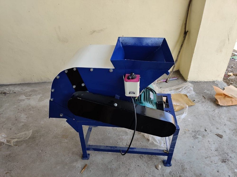 Single Shaft Organic Waste Shredder, Capacity: 100 kg/hr