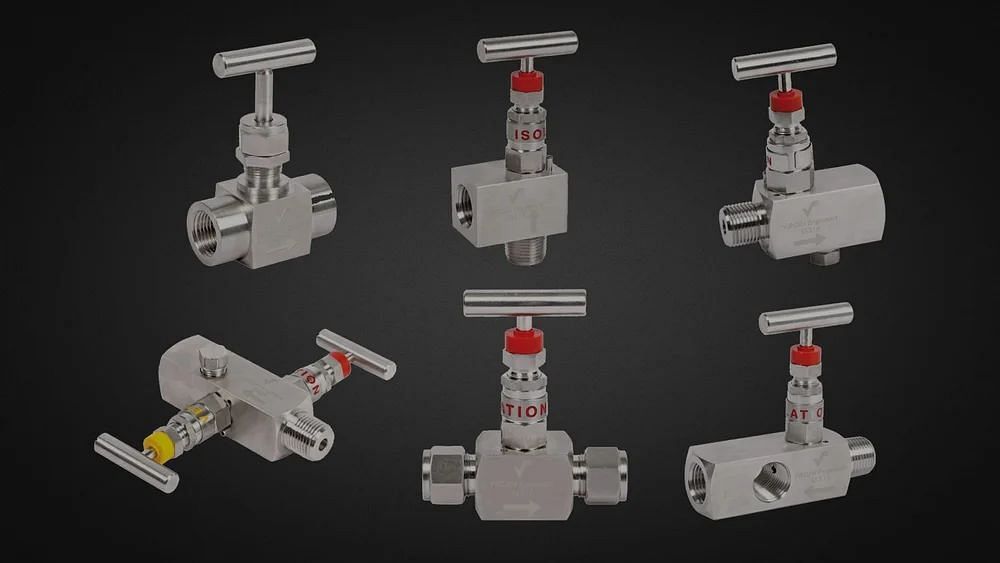 Size: 1 inch S S Needle Valves & Fittings