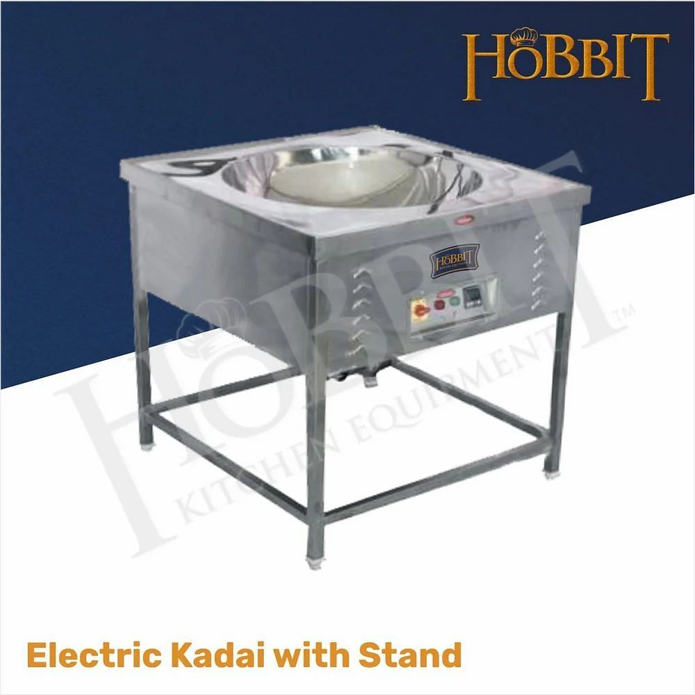 Size/Diameter: 10 Inch Electric Kadai With Stand, For Restaurant