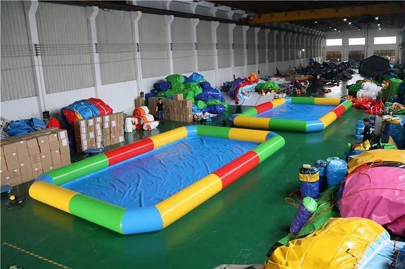 SK Blue Swimming Pool Pvc Swimming Pool Inflatable Swimming Pool, For Amusement Park