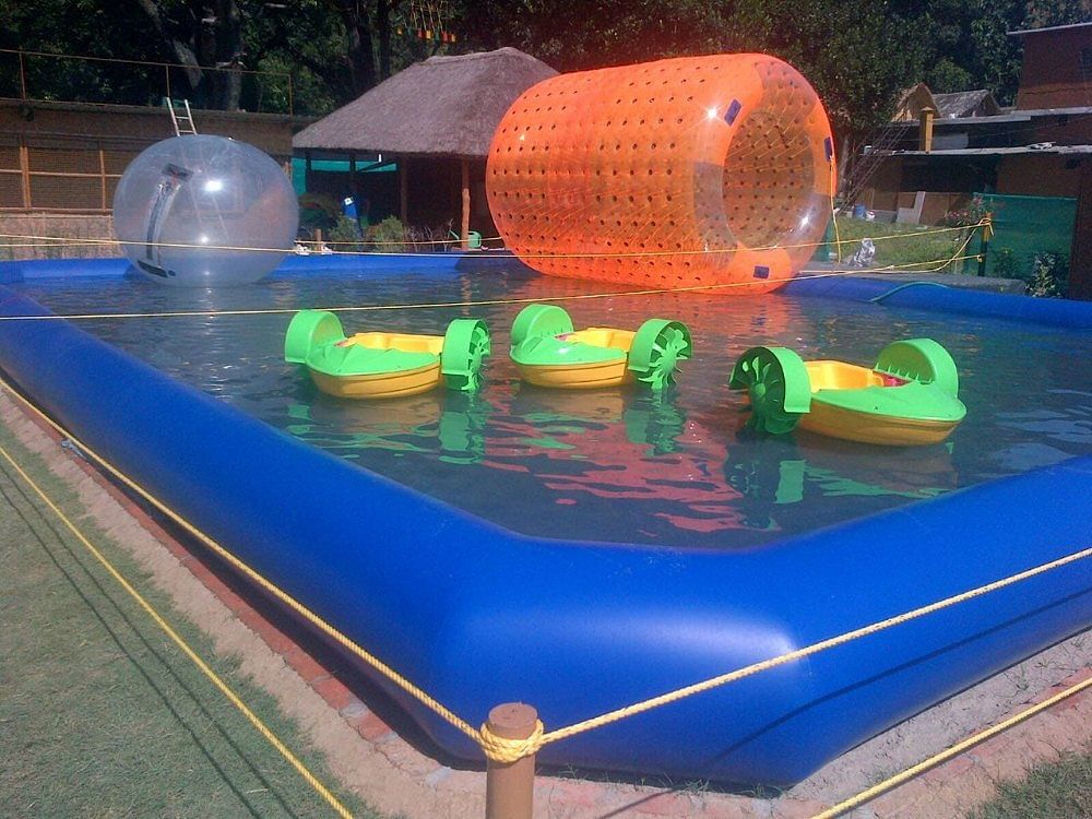 SK FRP Kids Inflatable Swimming Pool