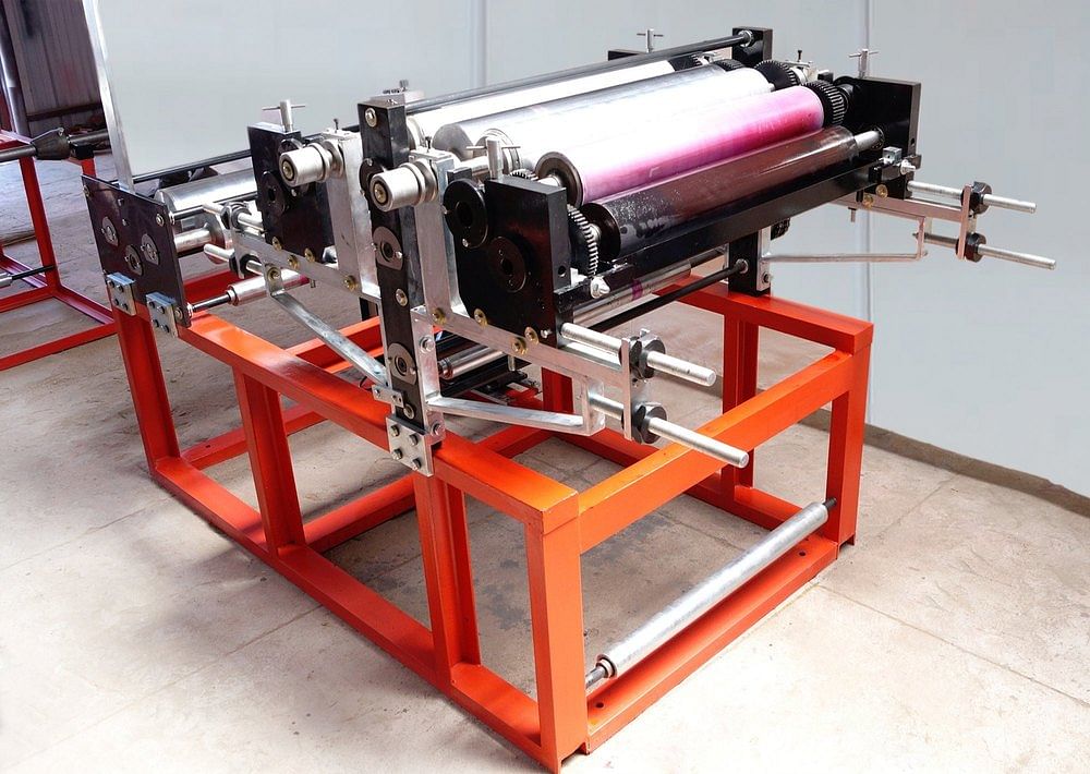 SK Machines paper Dinning table roll printing Making Machine, 440