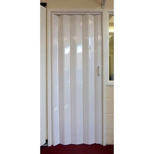 Slide & Fold Coated PVC Partition Door, For Residential and Commercial, Interior