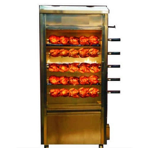 Sliver Automatic Chicken Grill Machine