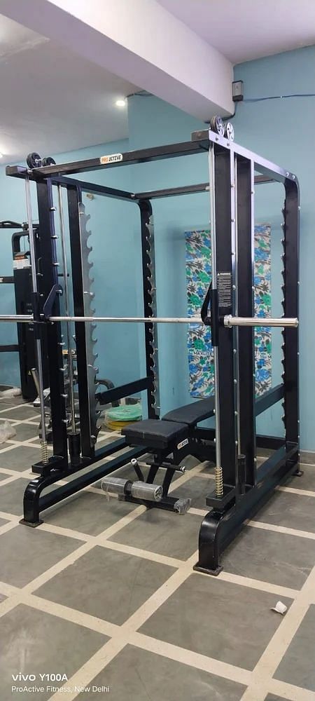 Smith Machine With Power Cage, For Gym, Model Name/Number: Pfsmp