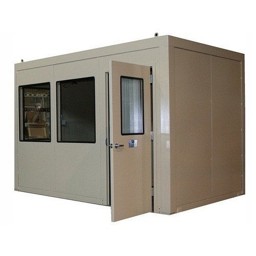 Smokegrey Acoustic Test Chamber for Noise Barriers for Sound Absorbers