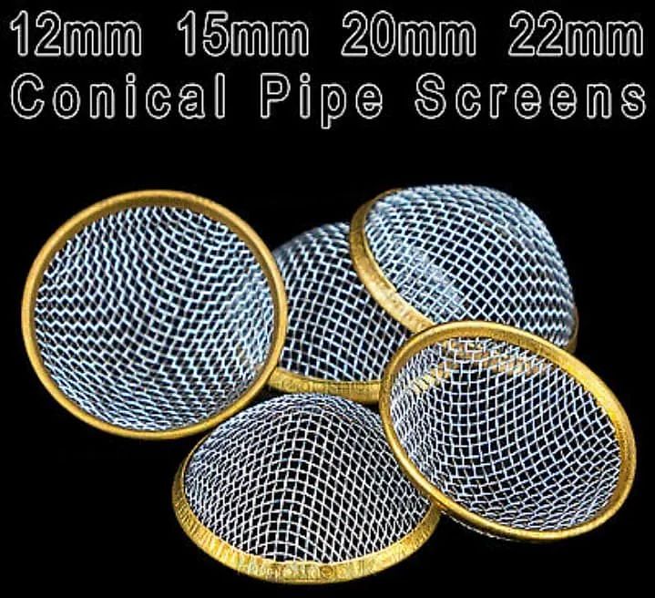 Smoking Pipe Screen, Size: 15 mm