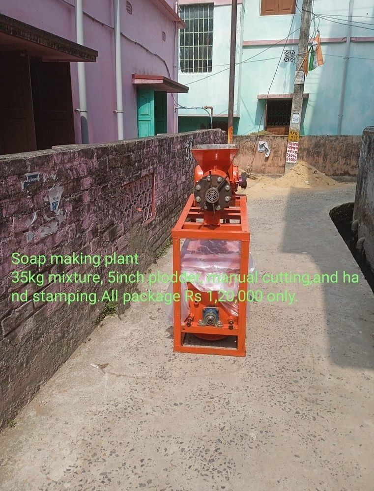 SOAP MAKING MACHINE ATTACH.., 220/440, Production Capacity: 150KG/HOURS