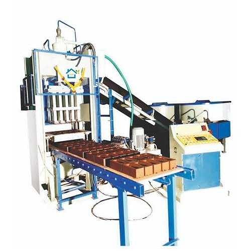 Solid 12 Pcs Fully-Automatic Fly Ash Brick Making Machine