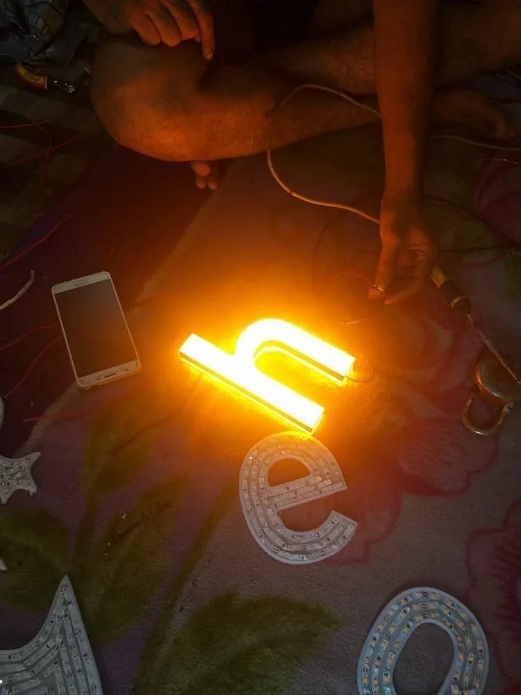 Solid Acrylic Led Letter