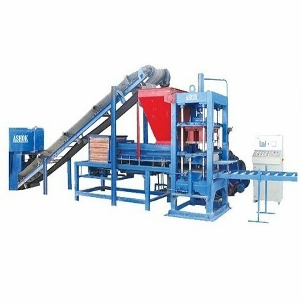 Solid Semi Automatic Fly Ash Brick Making Machine, 2 mm, 500 pcs/hour