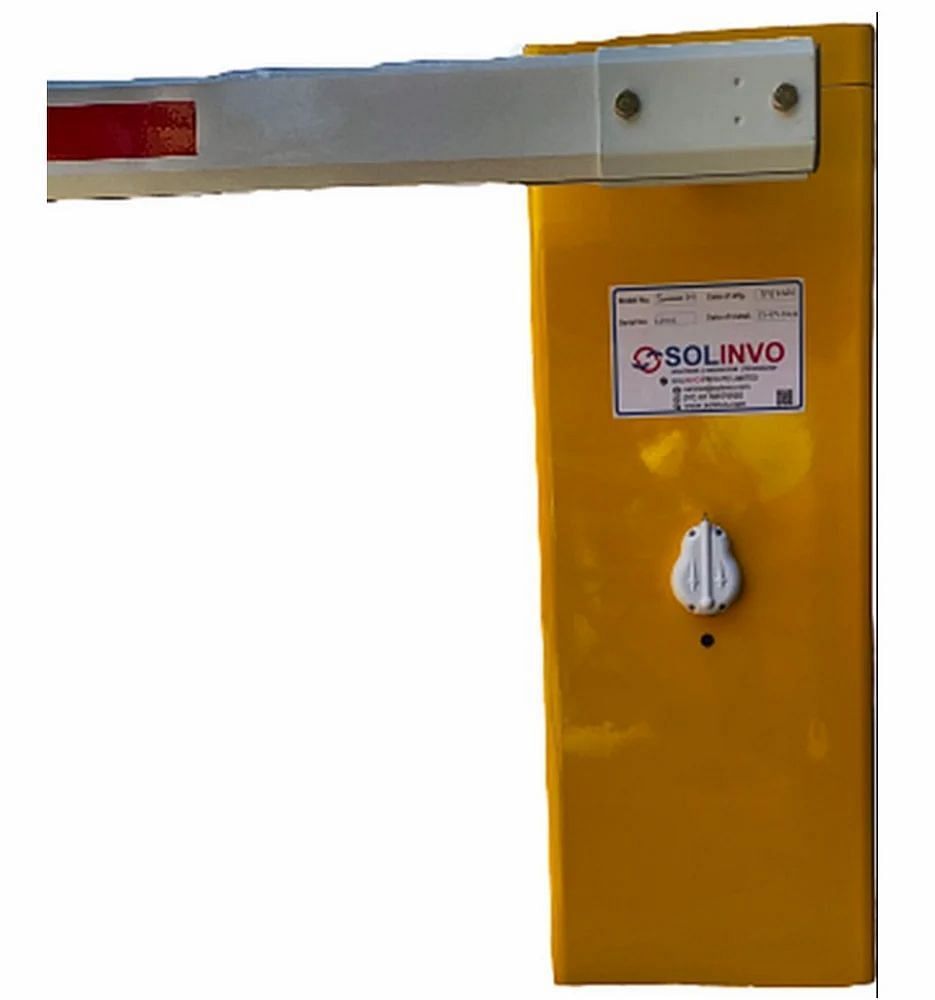 SOLINVO Yellow Automatic Boom Barrier