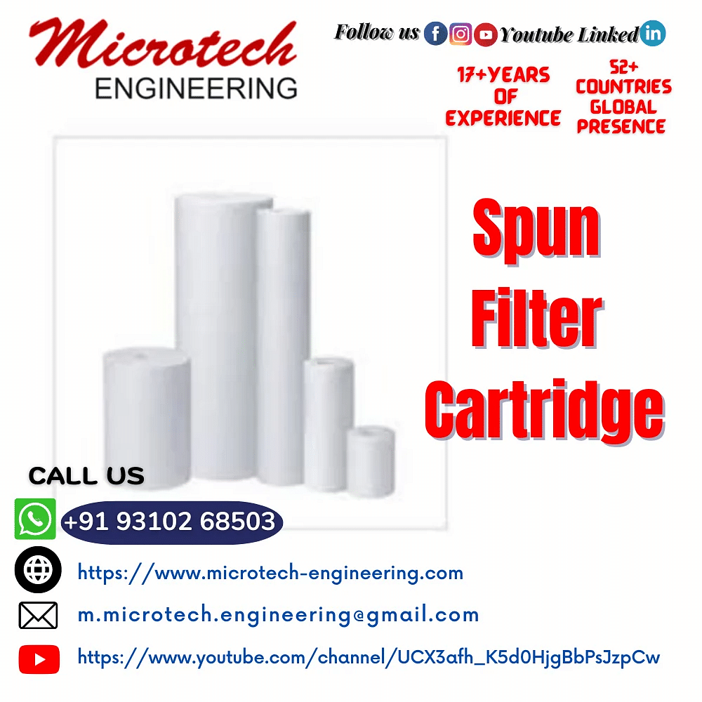 Spun Filter Cartridge