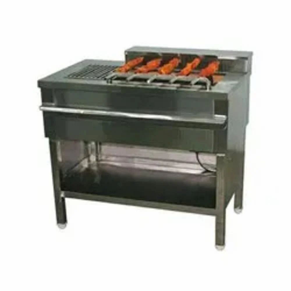 Srihari Silver Barbecue Grill Machine