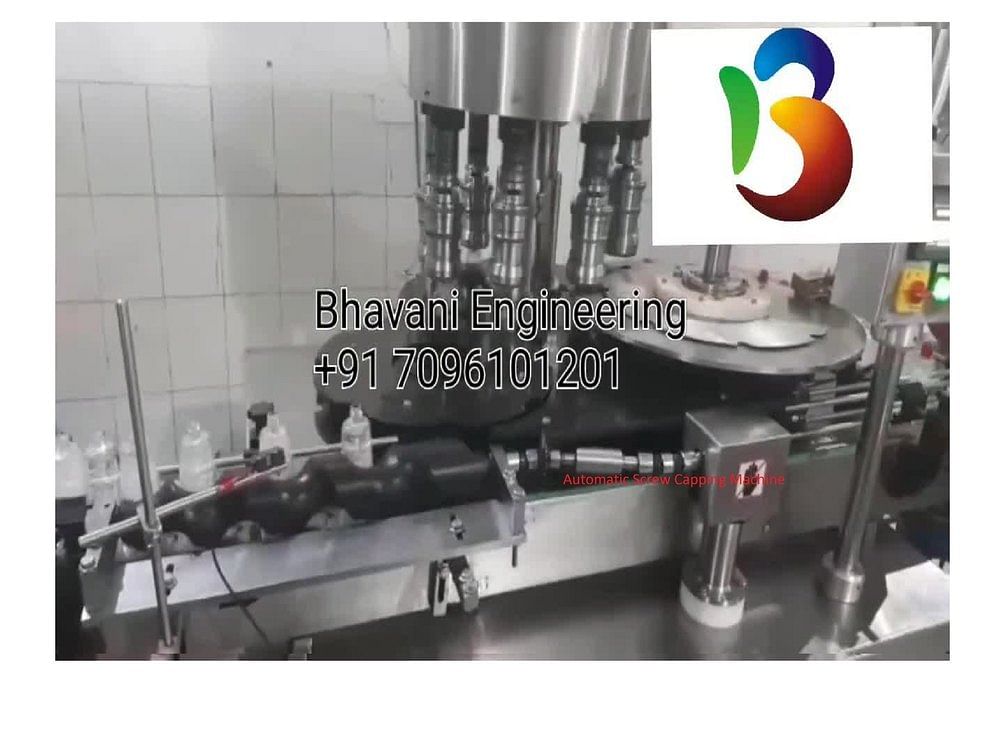 S.s 304 Singal head Automatic Screw Capping Machine, Capacity: 50 Bottle Per Minut, Model Name/Number: BEASCPM-50