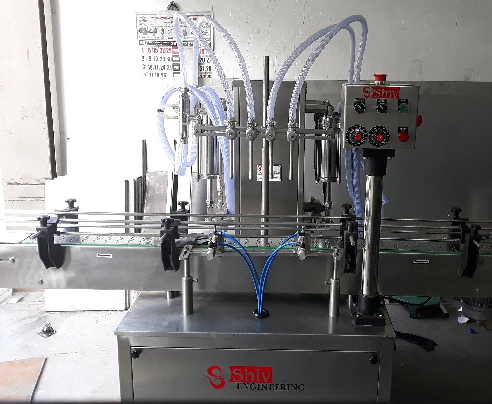 SS-304 Volumetric Oil Filling Machine