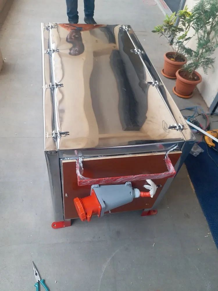 SS 304/316 Polished Industrial Dryer Machine