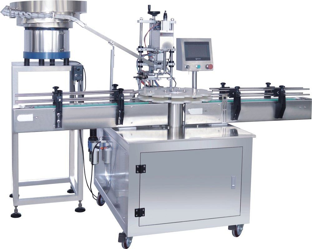 SS Body Automatic Capping Machine, Capacity: 30 Bottles Per Min