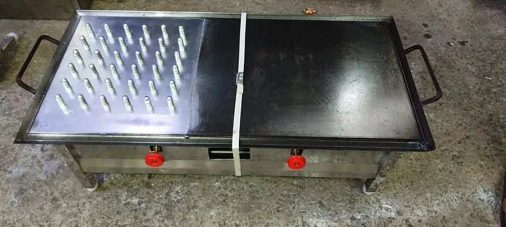 SS/ Ms Commercial Chapati Tawa Puffer, For Restaurant