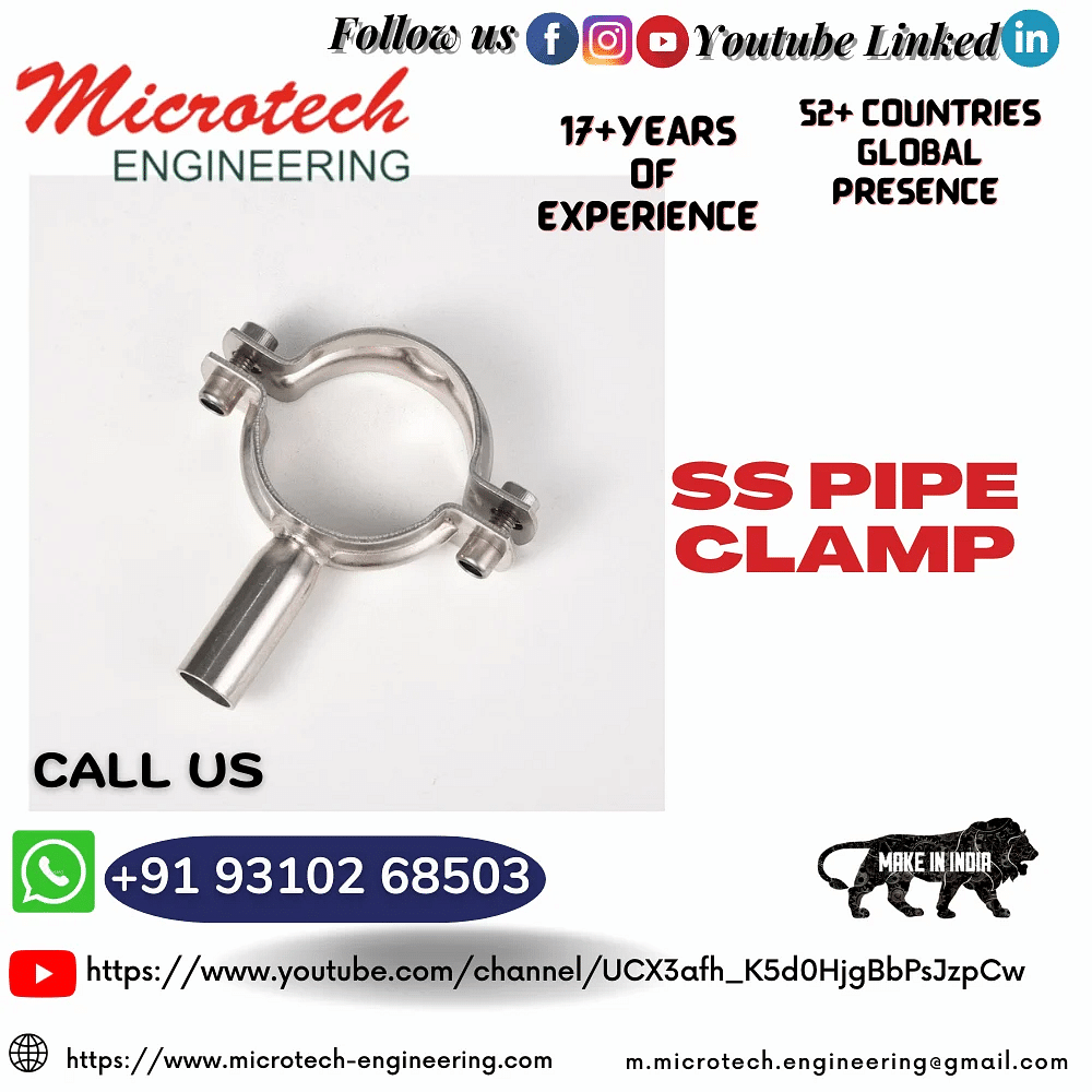 SS Pipe Clamp