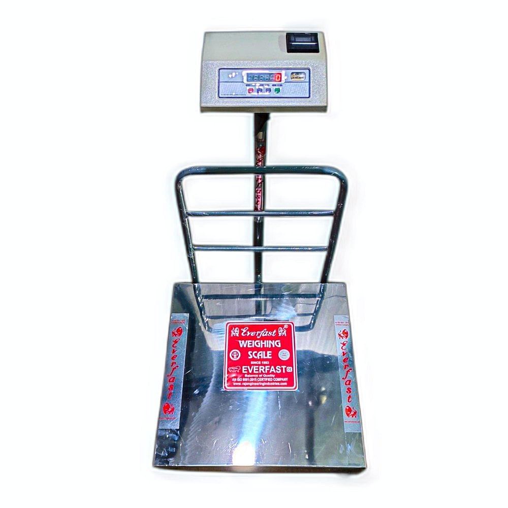 SS Plate Mild Steel Counting Platform Scale, Model Name/Number: REP-300K, Capacity: 300kg