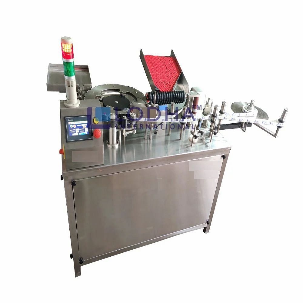 Ss Round Ampoule Sticker Labeling Machine, Model/Type: SVSL100